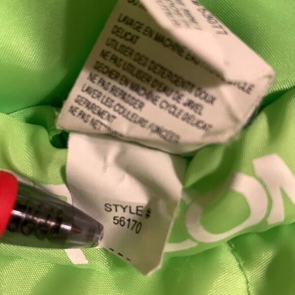 FOX Puffy Vest Light Green Snap Closure - Picture 9 of 10